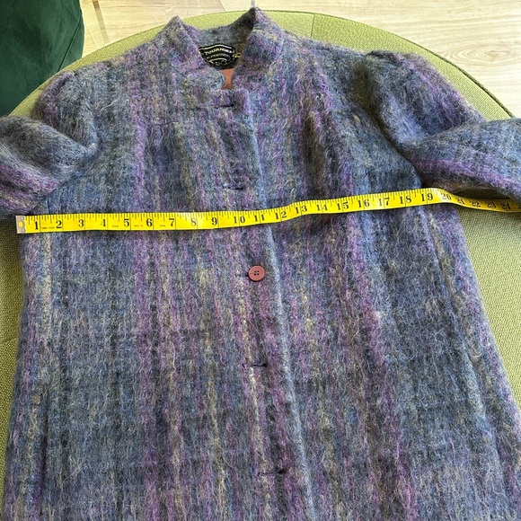 Vintage Lavender French Designer Coat - Picture 14 of 16